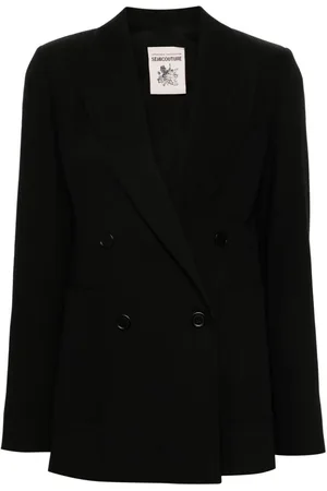 SEMICOUTURE Herringbone blazer