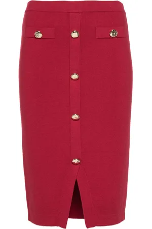 Blugirl Ribbed midi skirt