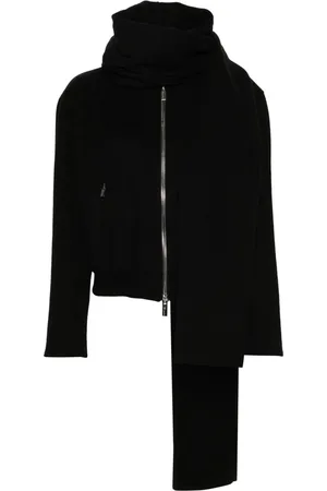 BLUMARINE Felted bomber jacket