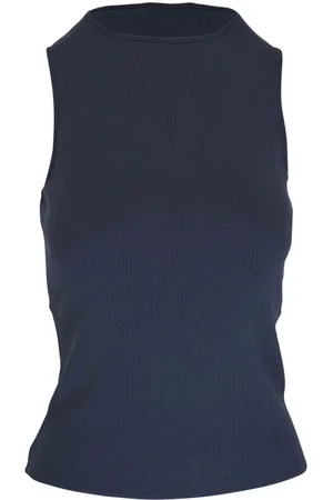 Vince Ribbed cotton tank top