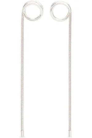 Courrèges Holy Chained dangle earrings
