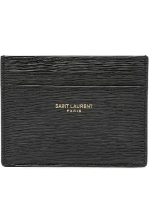 Saint Laurent Logo-stamp card holder