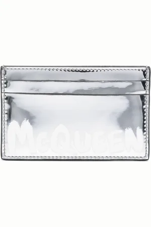 Alexander McQueen McQueen Graffiti card holder