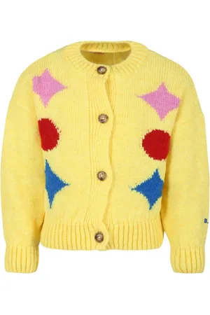 Bobo Choses Intarsia-knit cardigan