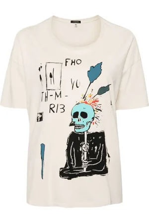 R13 Graphic-print cotton T-shirt