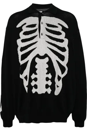 Takahiromiyashita The Soloist Skeleton-print sweater
