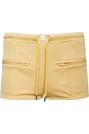 Courrèges Drawstring mini shorts