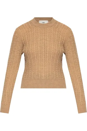 Ami Cable-knit jumper