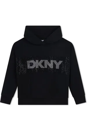 DKNY Logo-print cotton hoodie