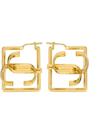 Jimmy Choo Square JC earrings