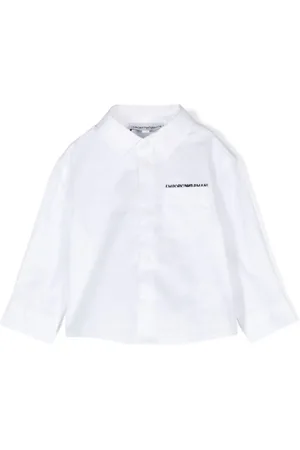 Emporio Armani Logo-embroidered shirt