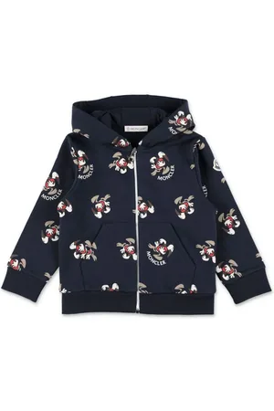 Moncler All-over graphic logo print hoodie