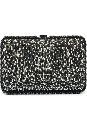 CHANEL Beaded pearl clutch bag