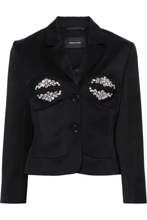 Simone Rocha Crystal-embellished blazer