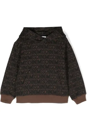 Moschino Logo-embossed hoodie
