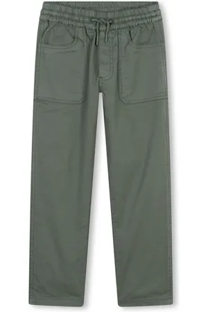 Kenzo Logo-embroidered trousers