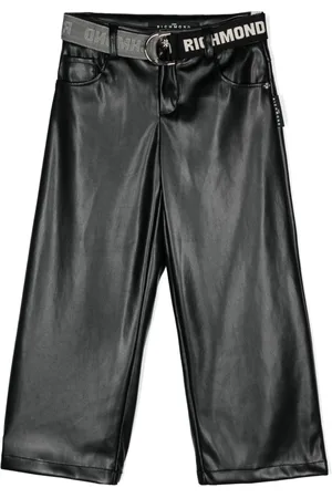 John Richmond Logo-plaque trousers