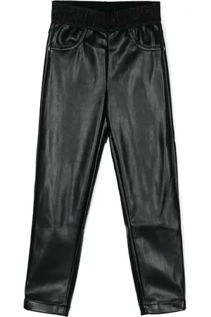 John Richmond Logo-waistband trousers