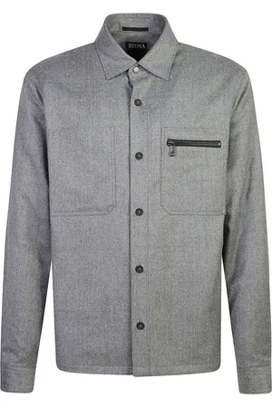 Ermenegildo Zegna Padded wool shirt