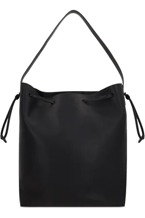 The Row Belvedere leather shoulder bag