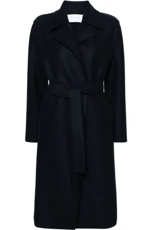 Harris Wharf London Belted wool coat