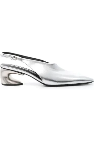 Jil Sander 60mm leather pumps