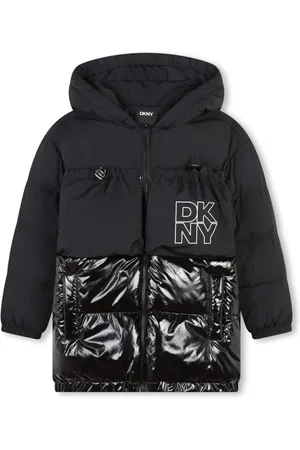 DKNY Logo-print puffer jacket