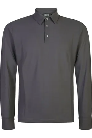 ZANONE Slim-cut cotton polo shirt