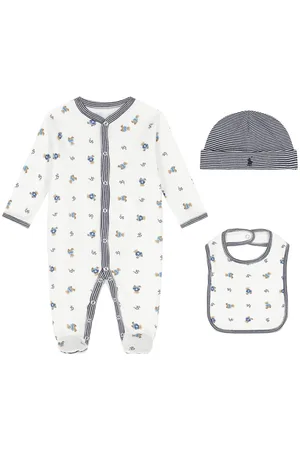 Ralph Lauren Polo Bear babygrow gift set