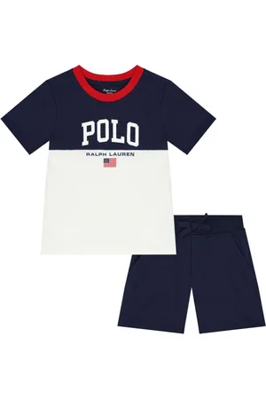 Ralph Lauren Logo-print shorts set