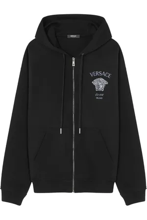 VERSACE Crystal Medusa Milano hoodie