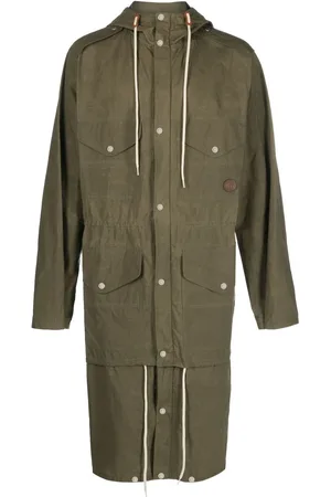 Gucci Waxed hooded parka