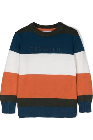Trussardi Embroidery-logo sweater