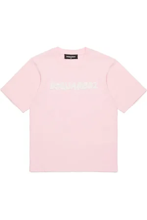 Dsquared2 Logo-embroidered cotton T-shirt