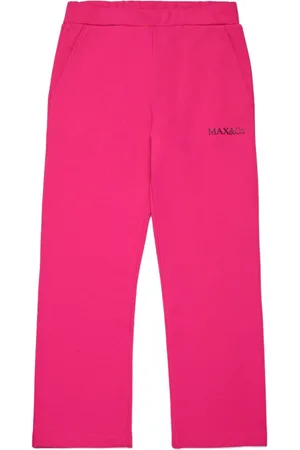 MAX&Co. Kids Logo-print cotton track pants