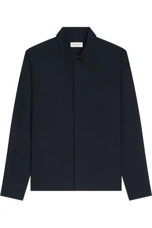 DRIES VAN NOTEN Cotton zip-up shirt