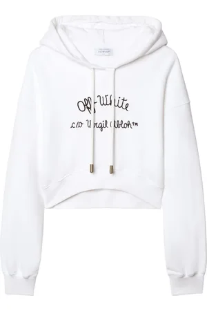 OFF-WHITE Embroidered-logo hoodie