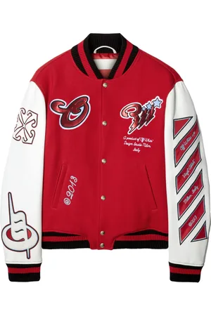 OFF-WHITE Patchwork bomber jacket