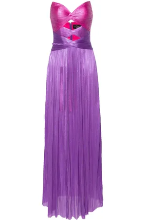 IRIS SERBAN Lavinia strapless gown
