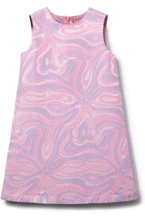 PUCCI Junior Marmo-jacquard dress