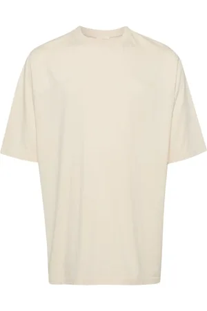 Mordecai Striped-embellished organic cotton T-shirt