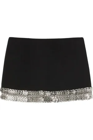 Pinko Eliot crepe mini skirt