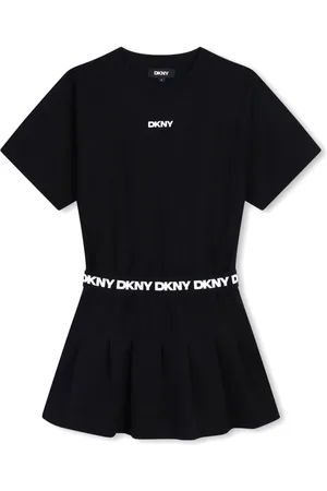 DKNY Logo-print short-sleeve dress