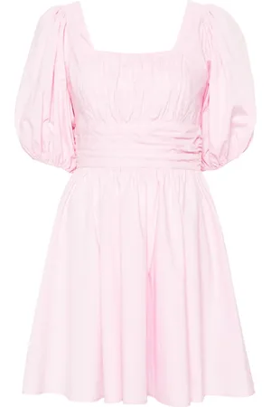 ROTATE Pleated mini dress