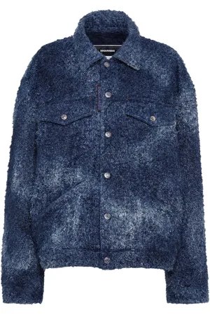 Dsquared2 Ombré-effect single-breasted jacket