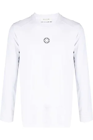 1017 ALYX 9SM Logo-embroidery long-sleeve T-shirt