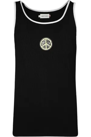 HONOR THE GIFT Binded ribbed tank top