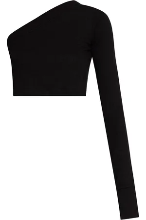 Rick Owens Ziggy one-shoulder top