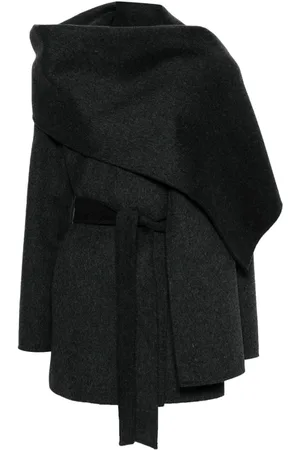 P.A.R.O.S.H. Scarf-detail coat