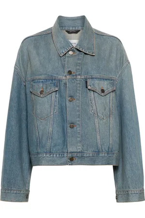 haikure Washed denim jacket